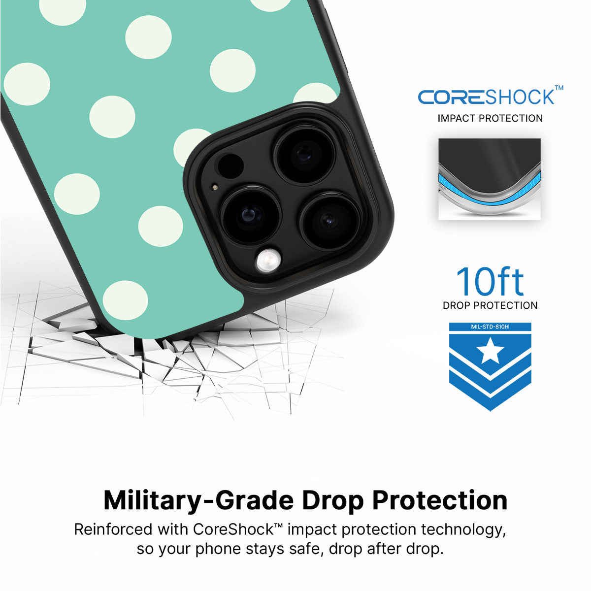 Sea Mist - iPhone 14 Pro Max Case #case type_core (magsafe), #case type_core (non magsafe)