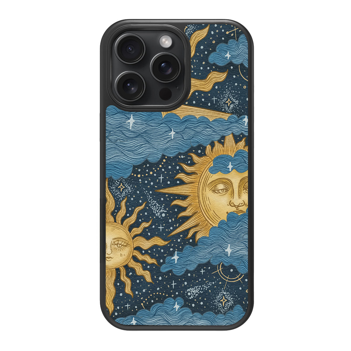 Solar Play design back view – iPhone 14 Pro Max case