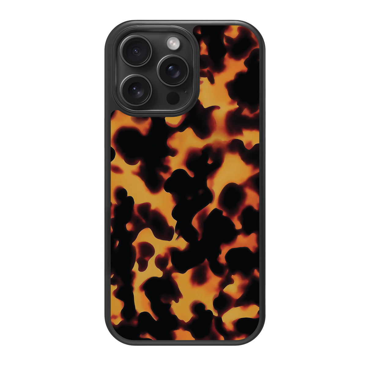 Animal Print Designer iPhone 14 Pro Max Case – Tortoise Shell | MagSafe