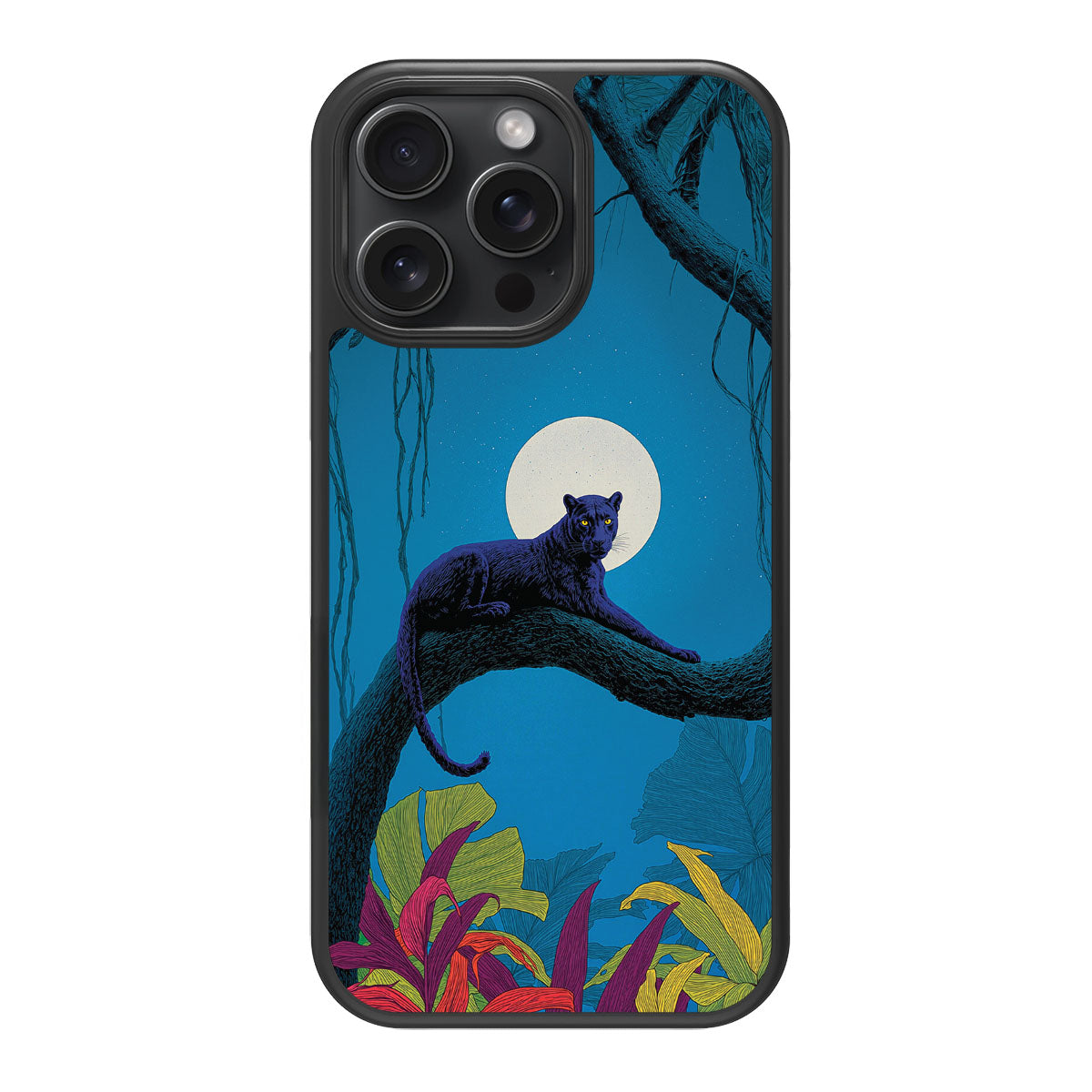 Tropic Panther - iPhone 14 Pro Max Case