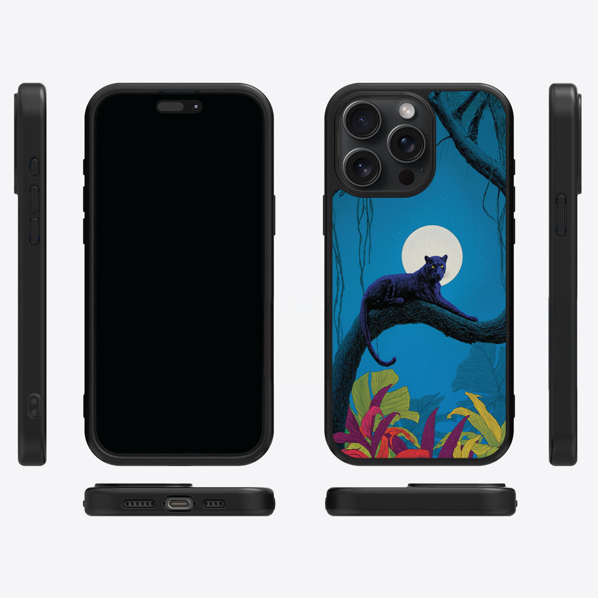 Tropic Panther - iPhone 14 Pro Max Case