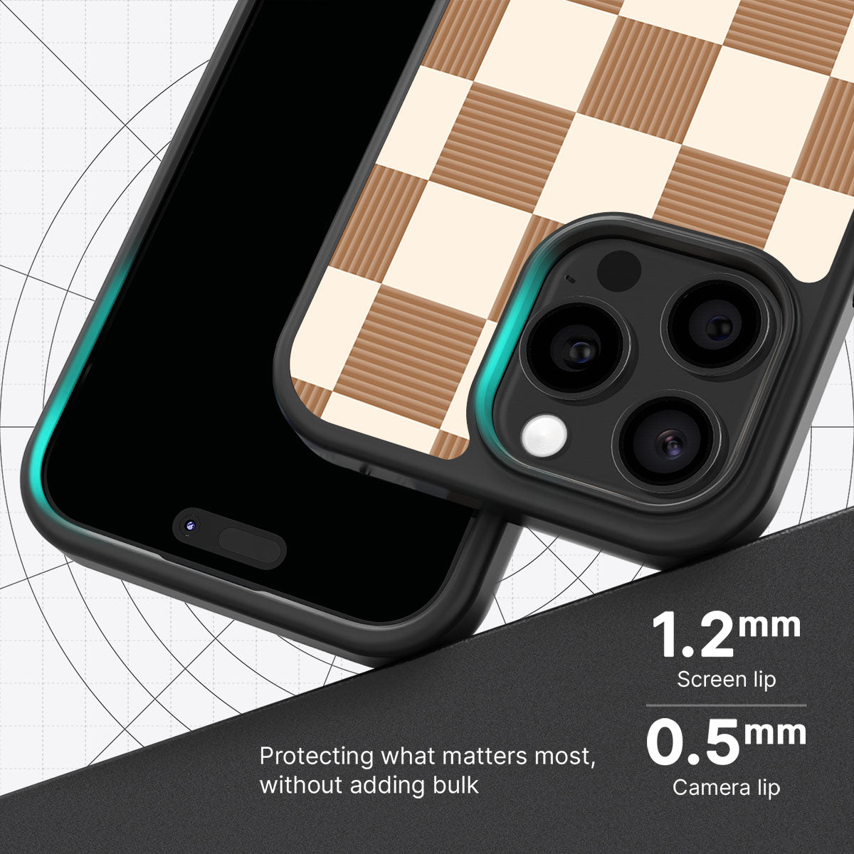 Vintage Mocha - iPhone 14 Pro Max Case #case type_core (magsafe), #case type_core (non magsafe)