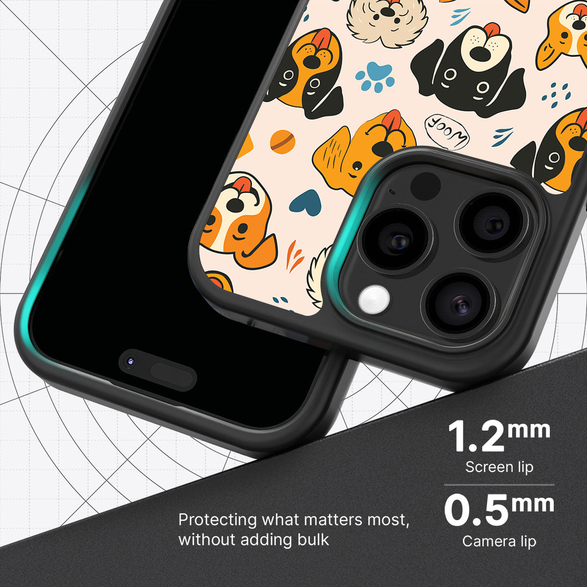 Woof Squad - iPhone 14 Pro Max Case, #case type_core (magsafe), #case type_core (non magsafe)