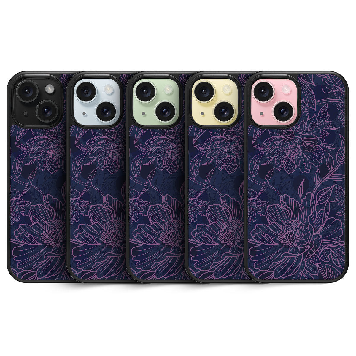 Luminous Blooms - iPhone 15 Case