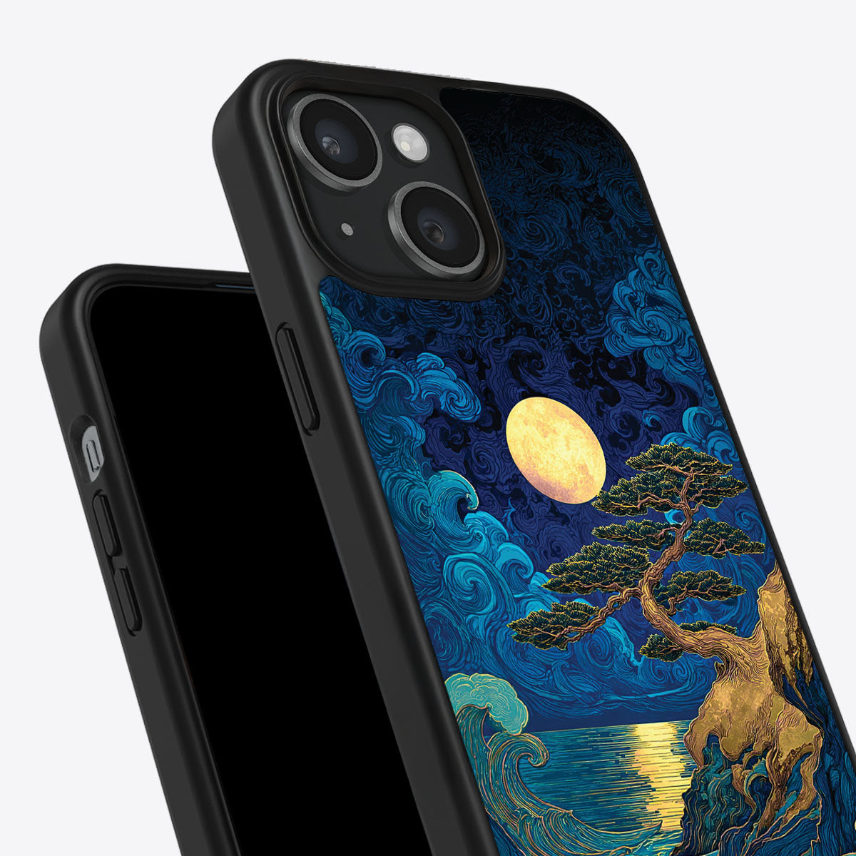 Moonlit Tide - iPhone 15 Case #case type_core (non magsafe)