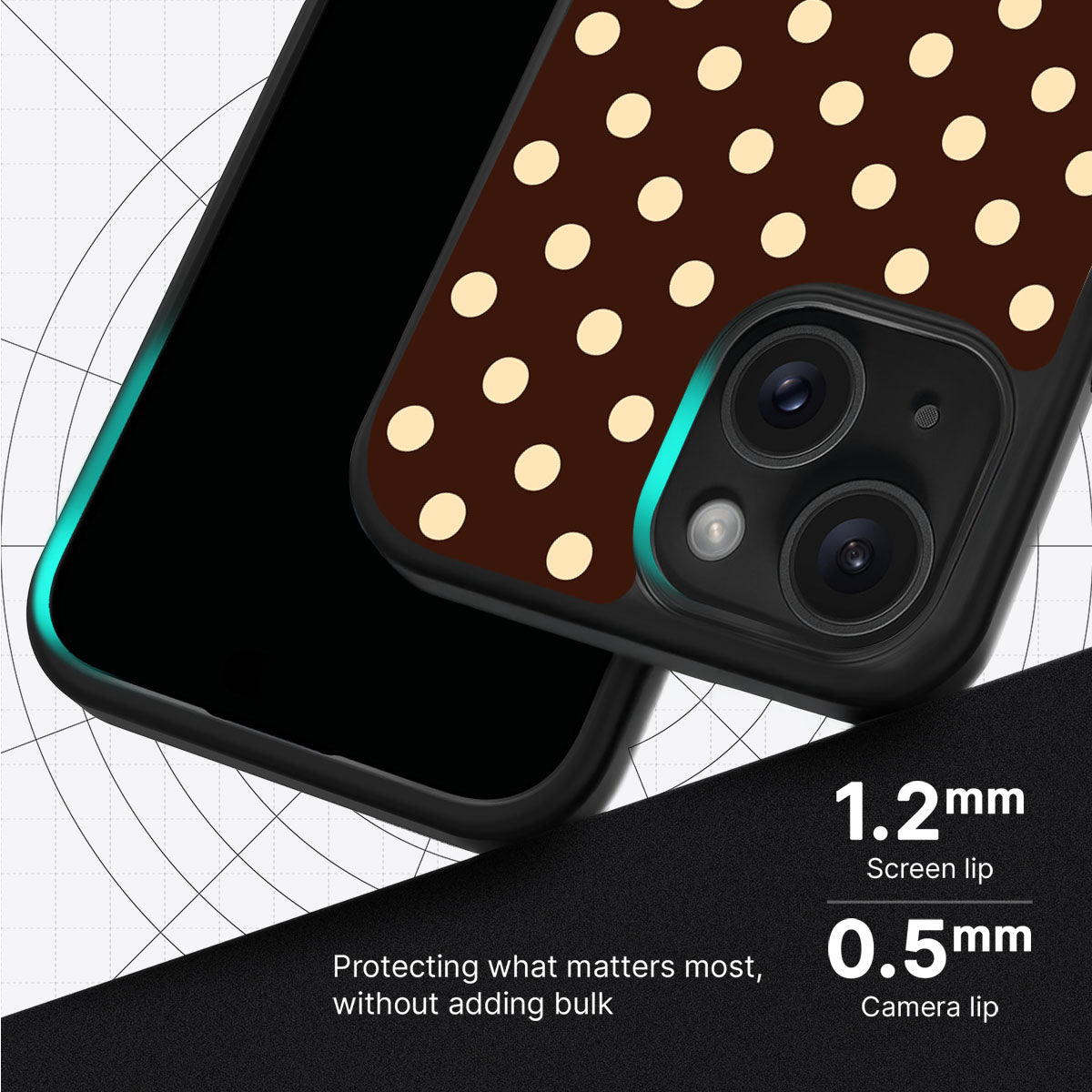 Nutty Choco - iPhone 15 Case #case type_core (magsafe), #case type_core (non magsafe)