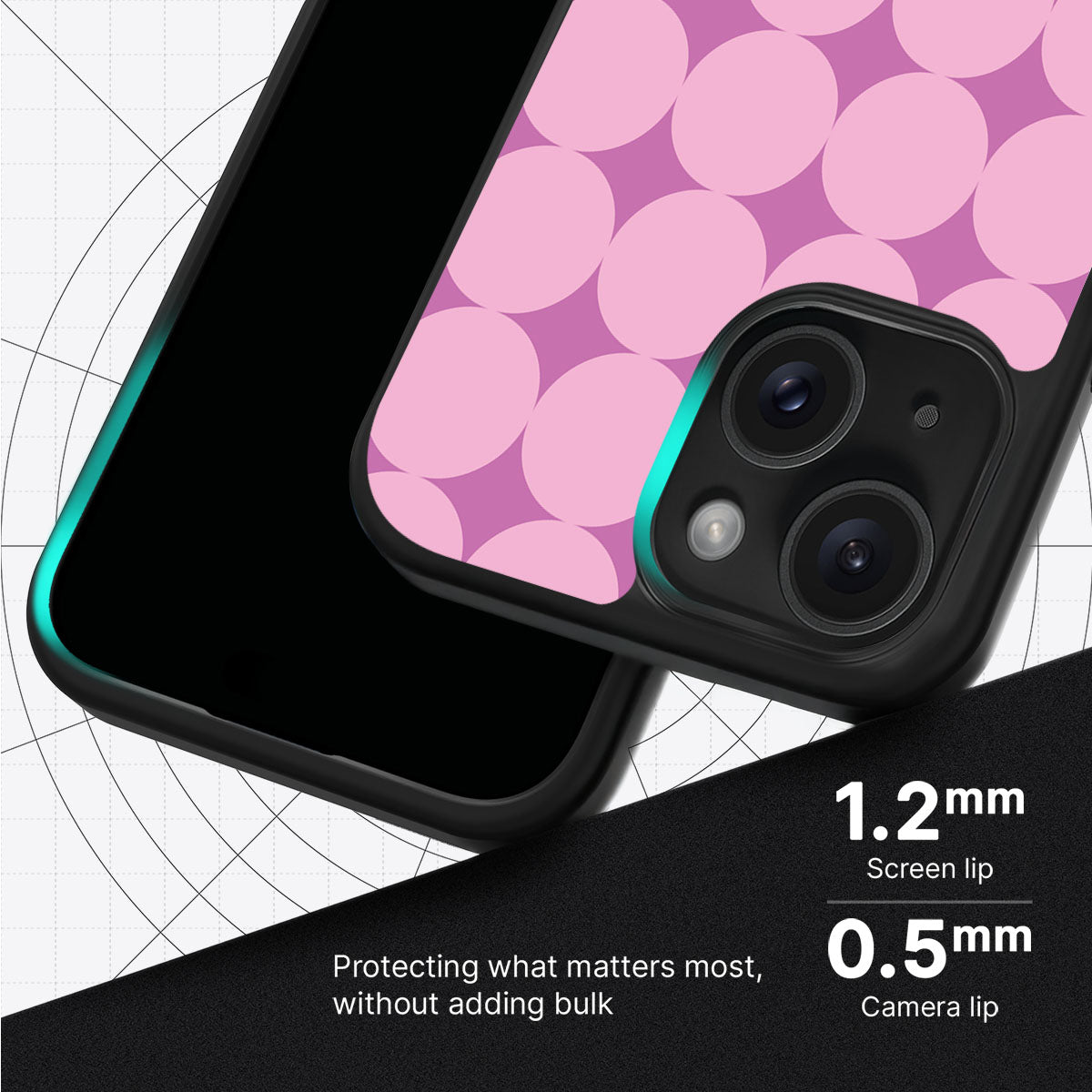 Rose Garden - iPhone 15 Case #case type_core (magsafe), #case type_core (non magsafe)