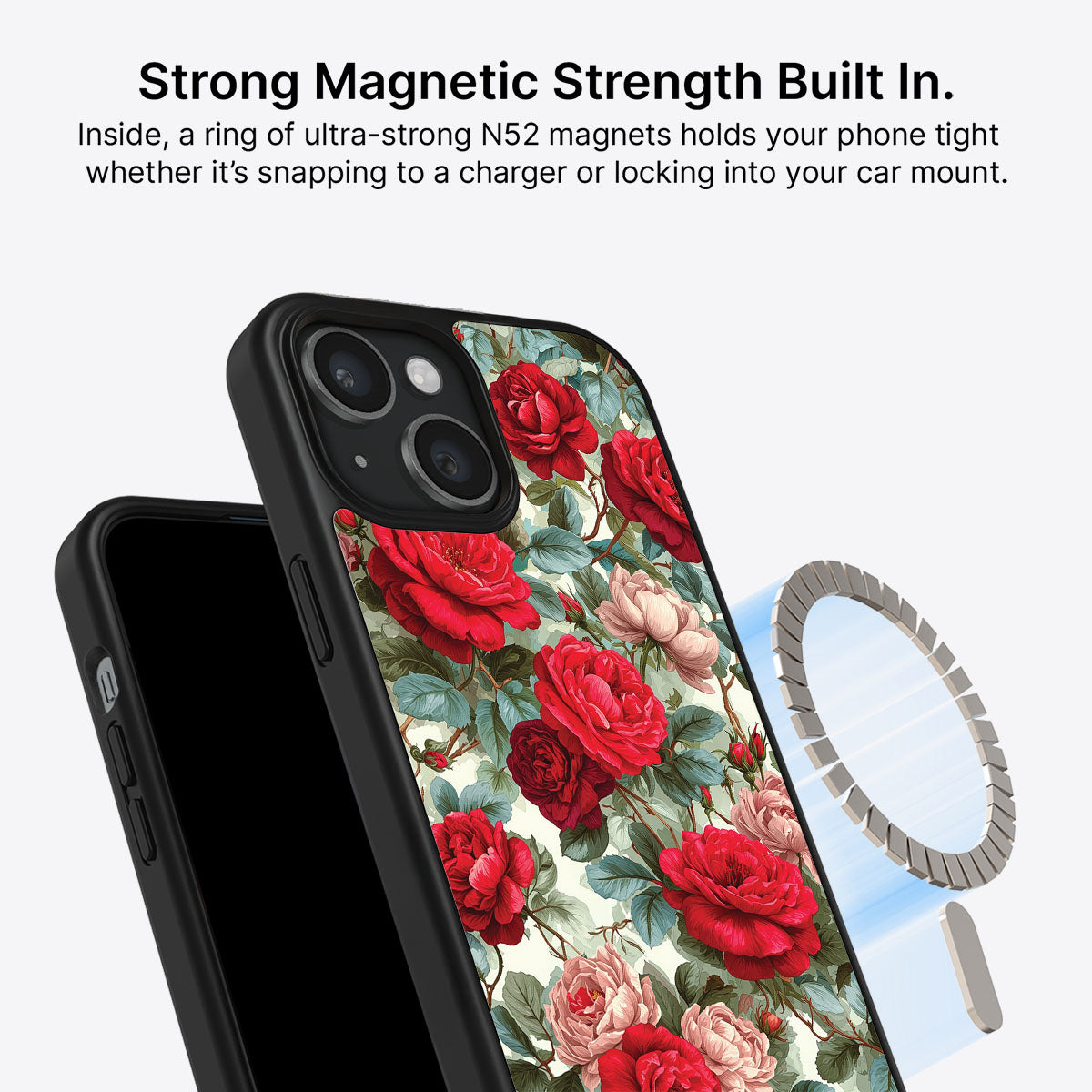 iPhone 15 Case with MagSafe – Ruby Roses