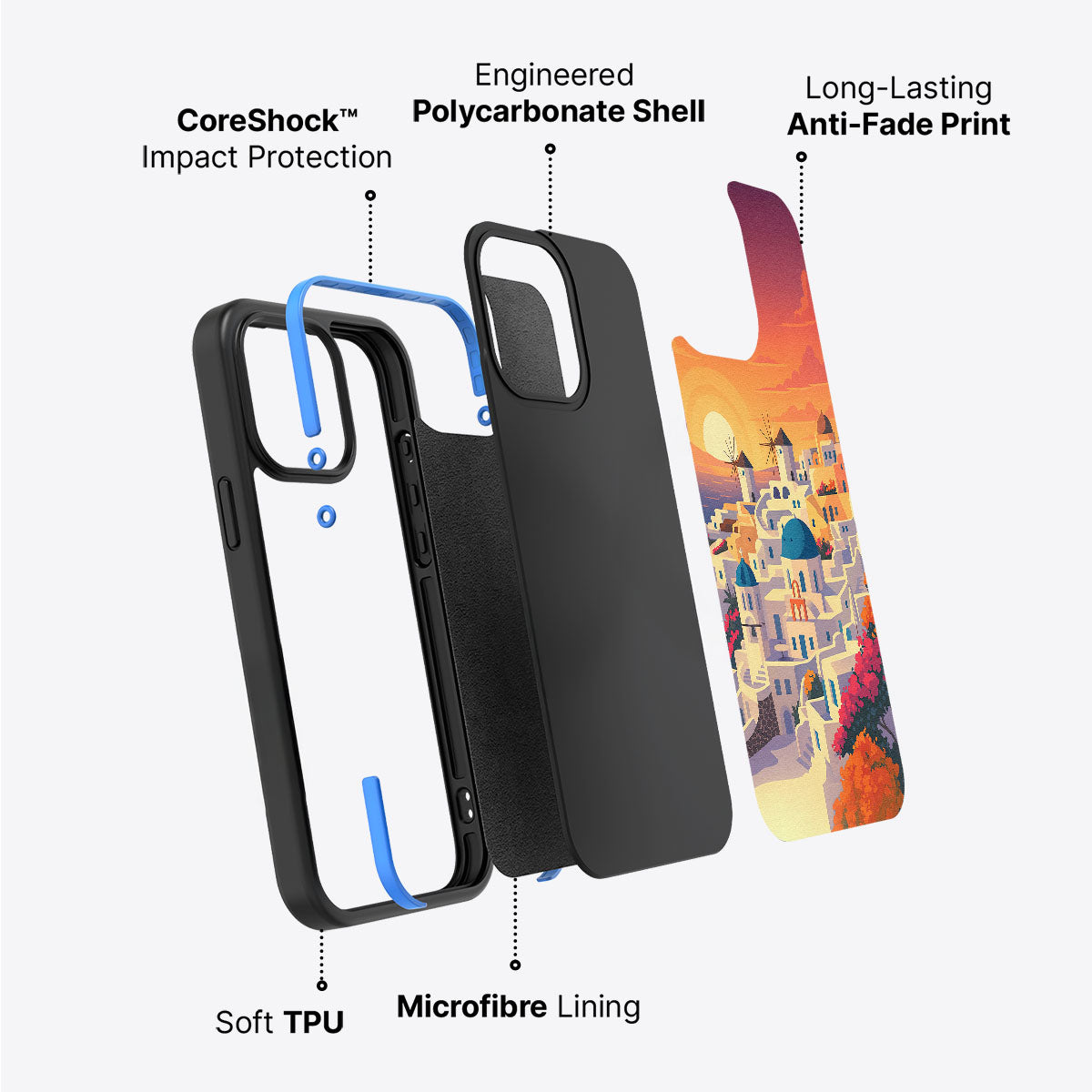 Santorini - iPhone 15 Case #case type_core (non magsafe)