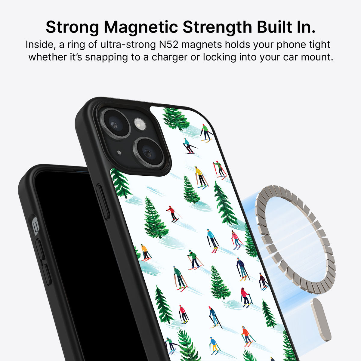 Ski Club - iPhone 15 Case #case type_core (magsafe)