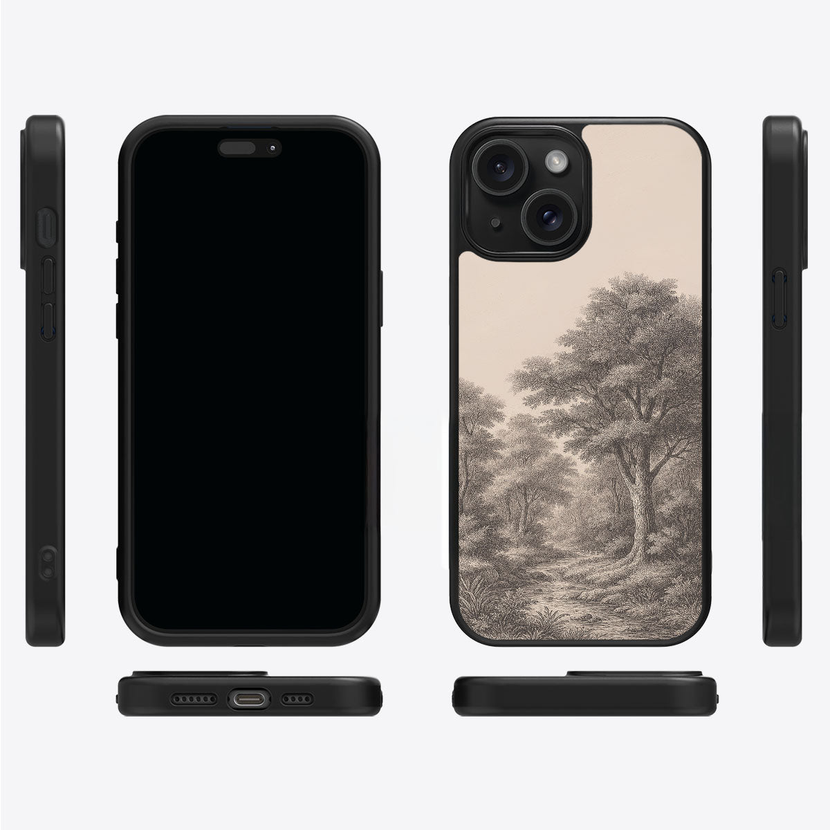 Woodland - iPhone 15 Case #case type_core (magsafe), #case type_core (non magsafe)