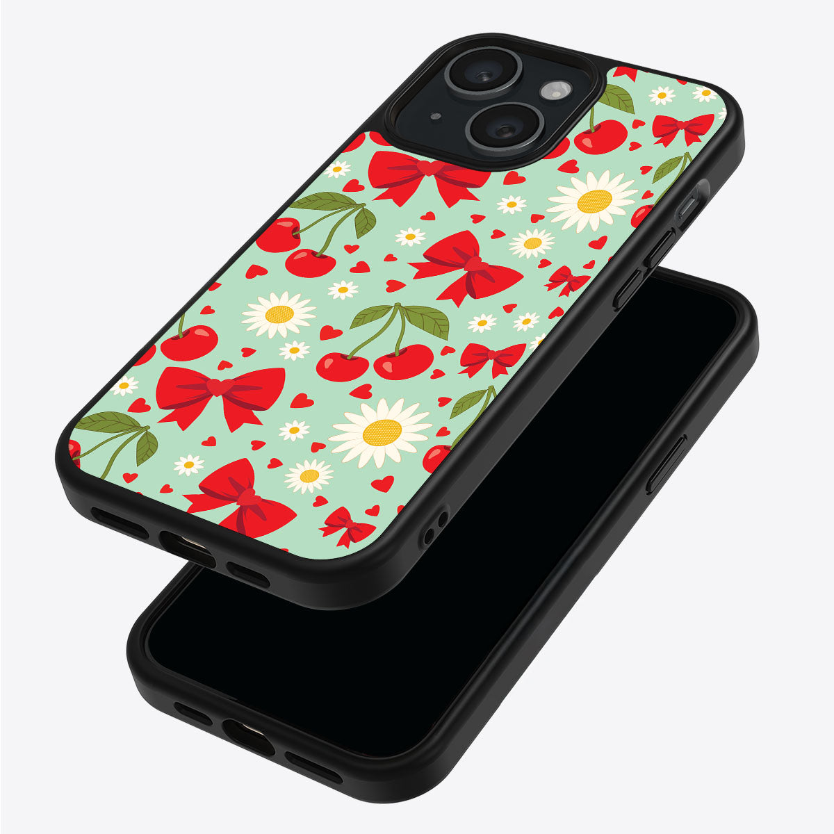 Blushing Bows - iPhone 15 Plus Case