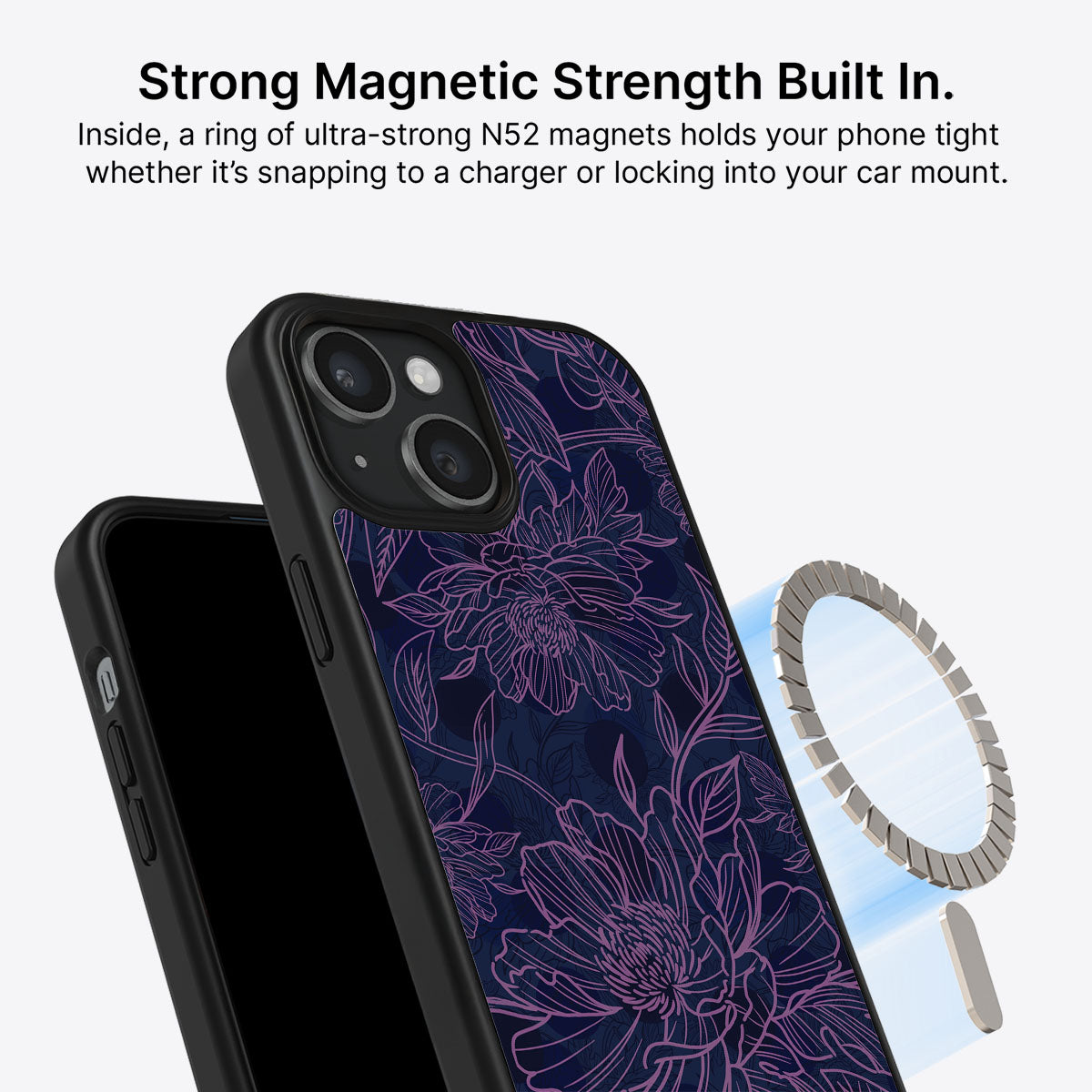 Luminous Blooms - iPhone 15 Plus Case