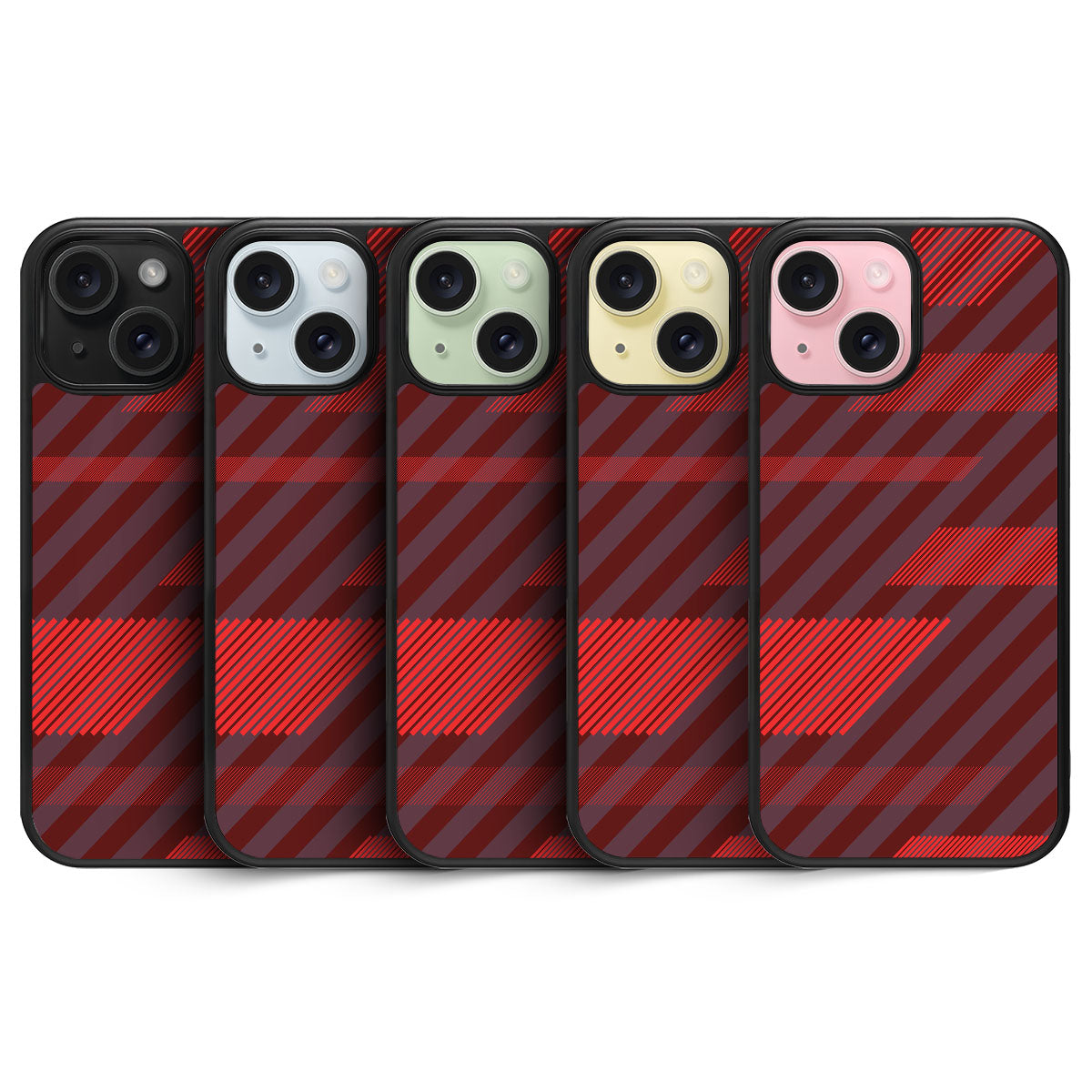 Orange Twill Play - iPhone 15 Plus Case