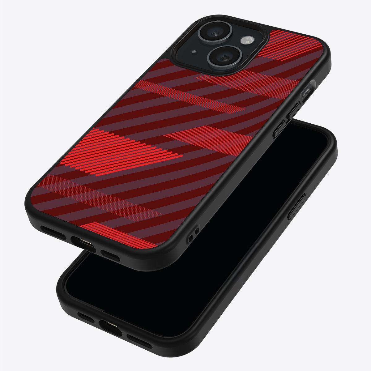 Orange Twill Play - iPhone 15 Plus Case