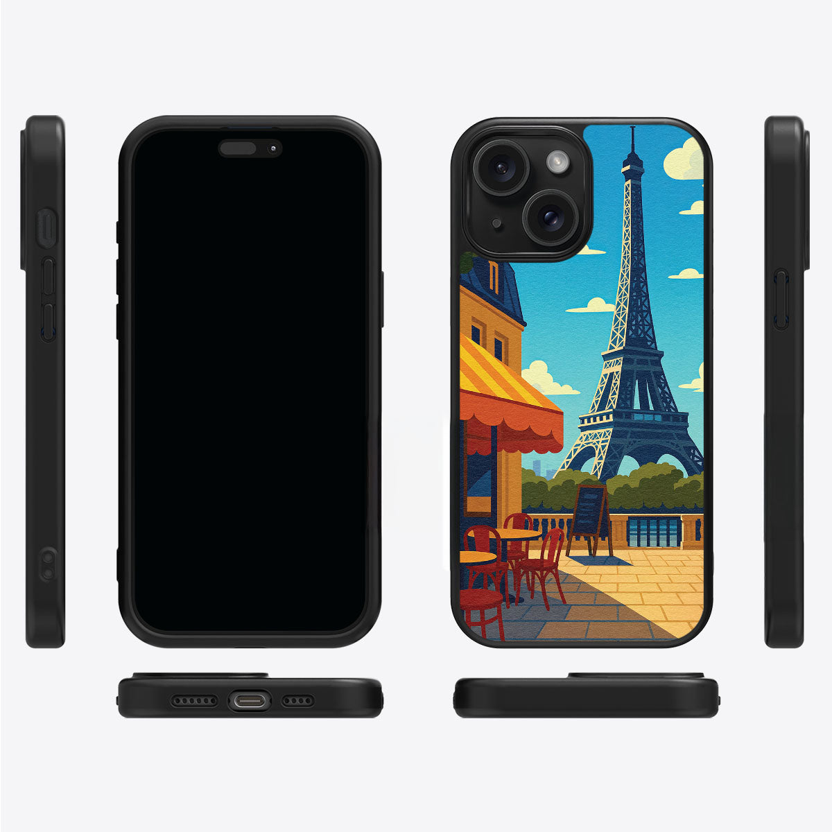Paris - iPhone 15 Plus Case #case type_core (magsafe), #case type_core (non magsafe)