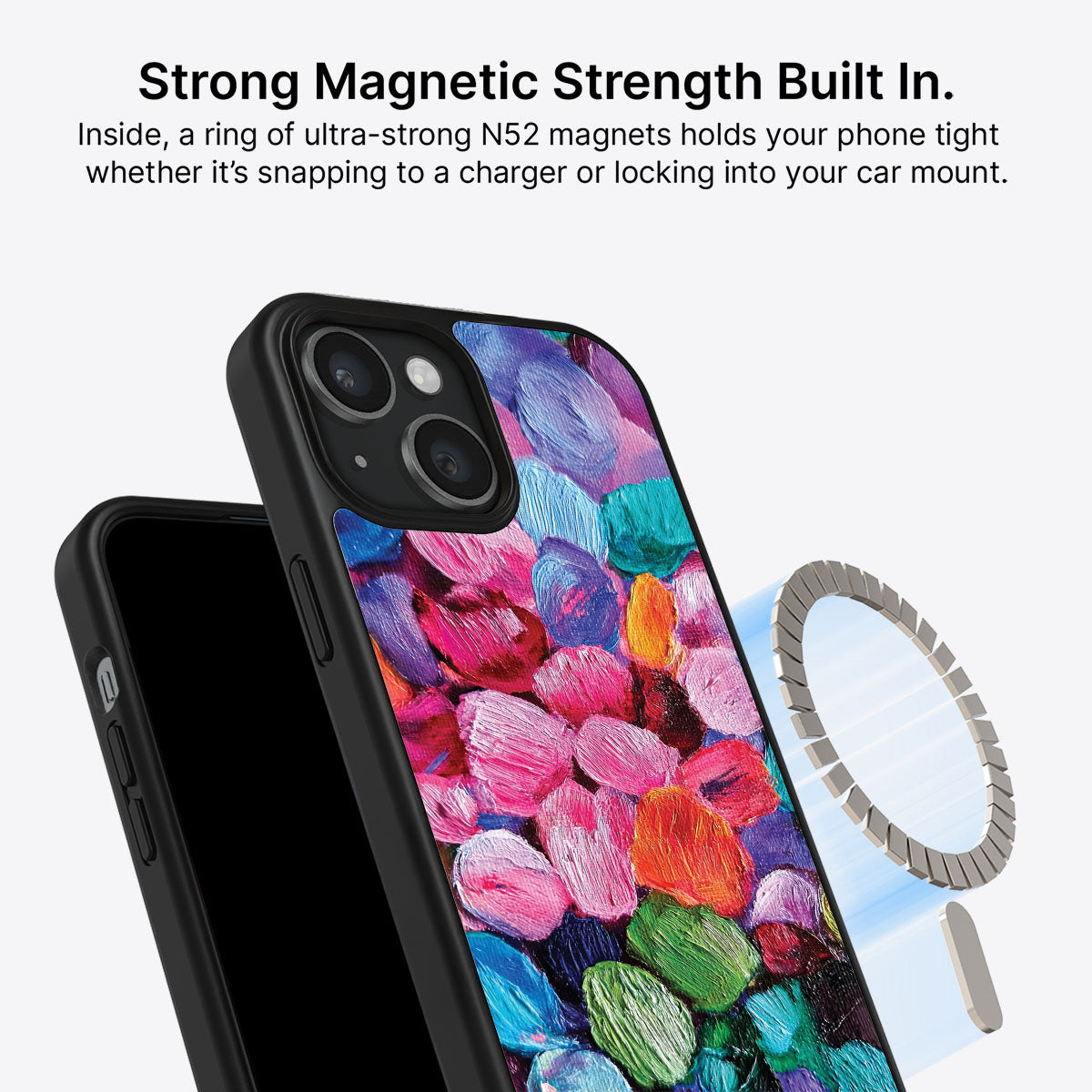 Petal Mosaic - iPhone 15 Plus Case