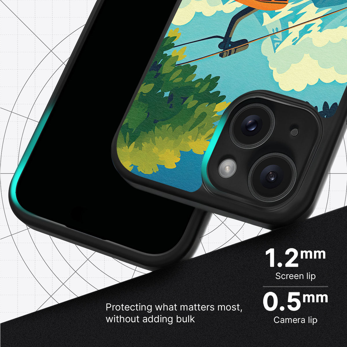 Queenstown - iPhone 15 Plus Case #case type_core (magsafe), #case type_core (non magsafe)