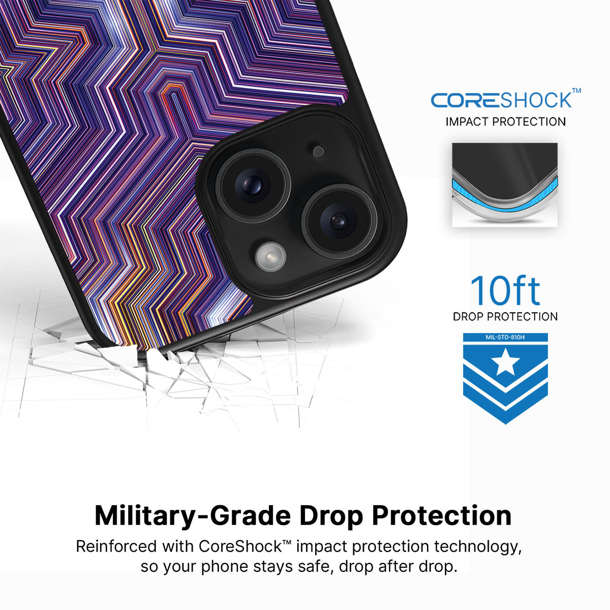 Radiant Core - iPhone 15 Plus Case, #case type_core (magsafe), #case type_core (non magsafe)