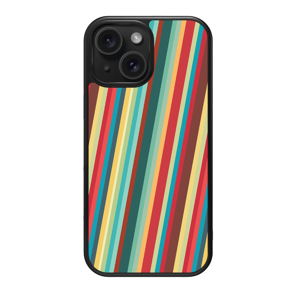 Retro Stripes - iPhone 15 Plus Case
