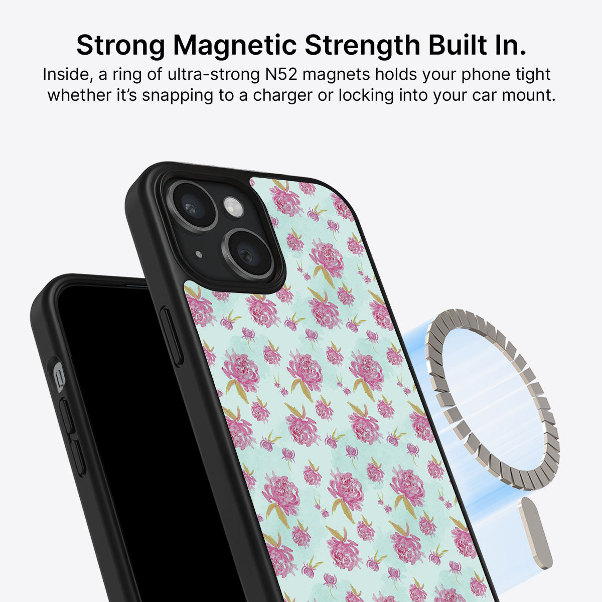 Rose Showers - iPhone 15 Plus Case