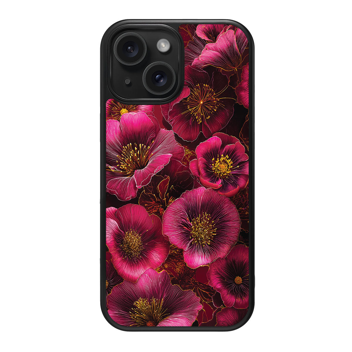 iPhone 15 Plus Case with MagSafe – Ruby Flora