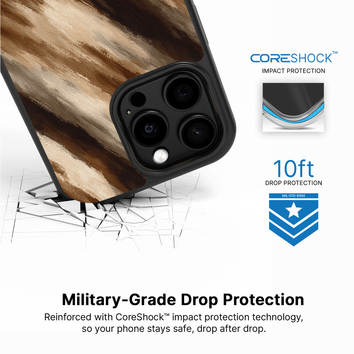 Bronze Terra - iPhone 15 Pro Case #case type_core (magsafe), #case type_core (non magsafe)