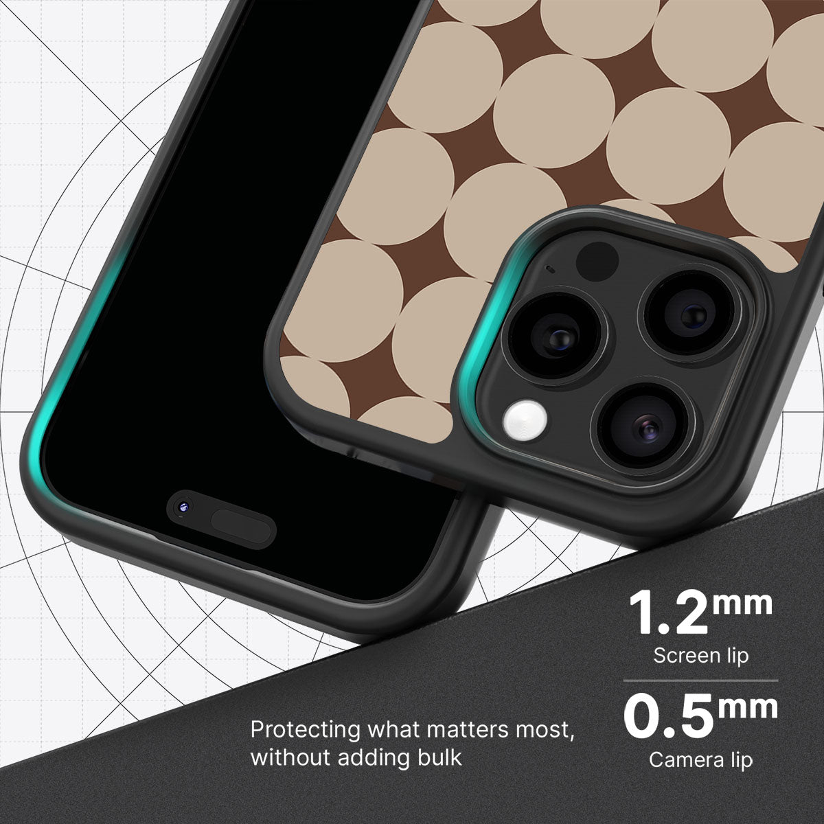 Caffe Latte - iPhone 15 Pro Case #case type_core (magsafe), #case type_core (non magsafe)