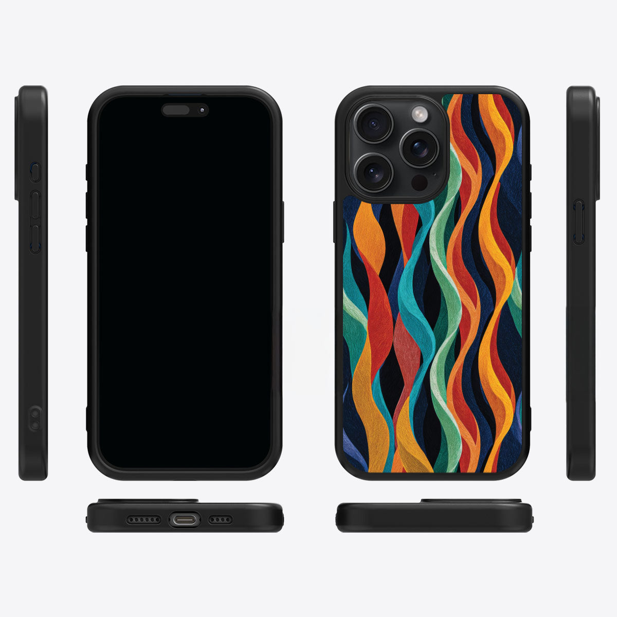 iPhone 15 Pro Case with MagSafe – Coastal Waves