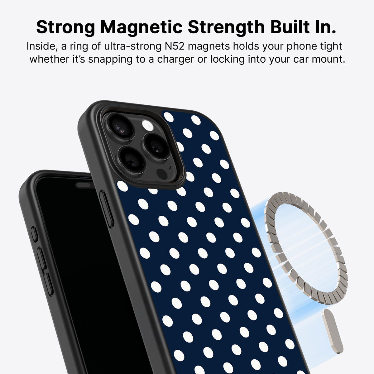 iPhone 15 Pro Case with MagSafe – Deep Sea