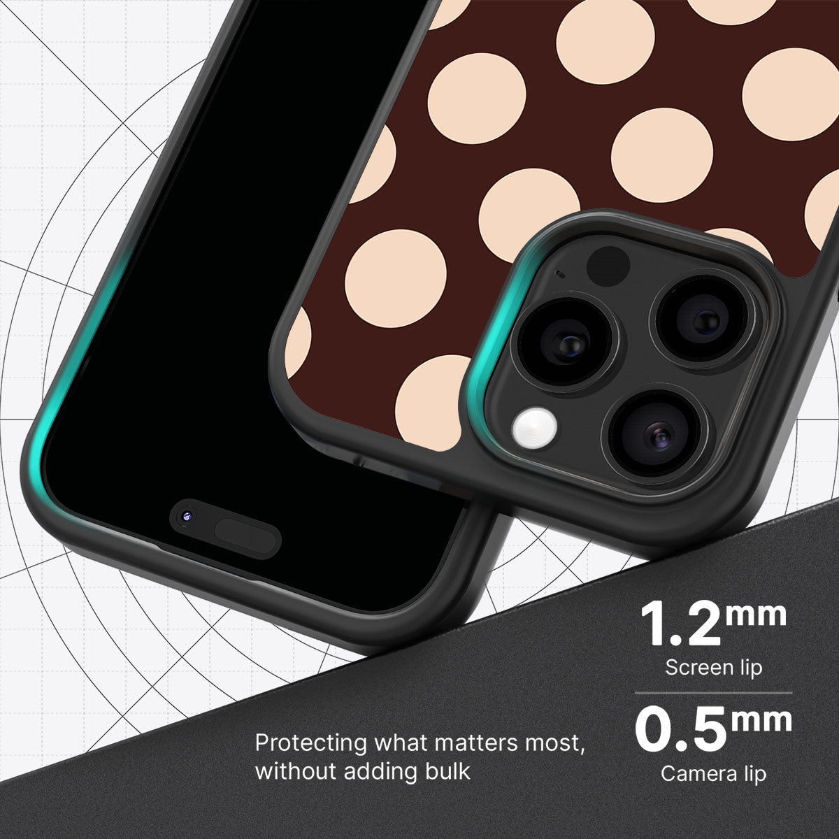 Hazelnut Spread - iPhone 15 Pro Case #case type_core (magsafe), #case type_core (non magsafe)