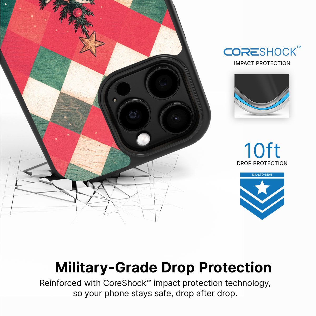 Heritage Christmas - iPhone 15 Pro Case #case type_core (magsafe), #case type_core (non magsafe)