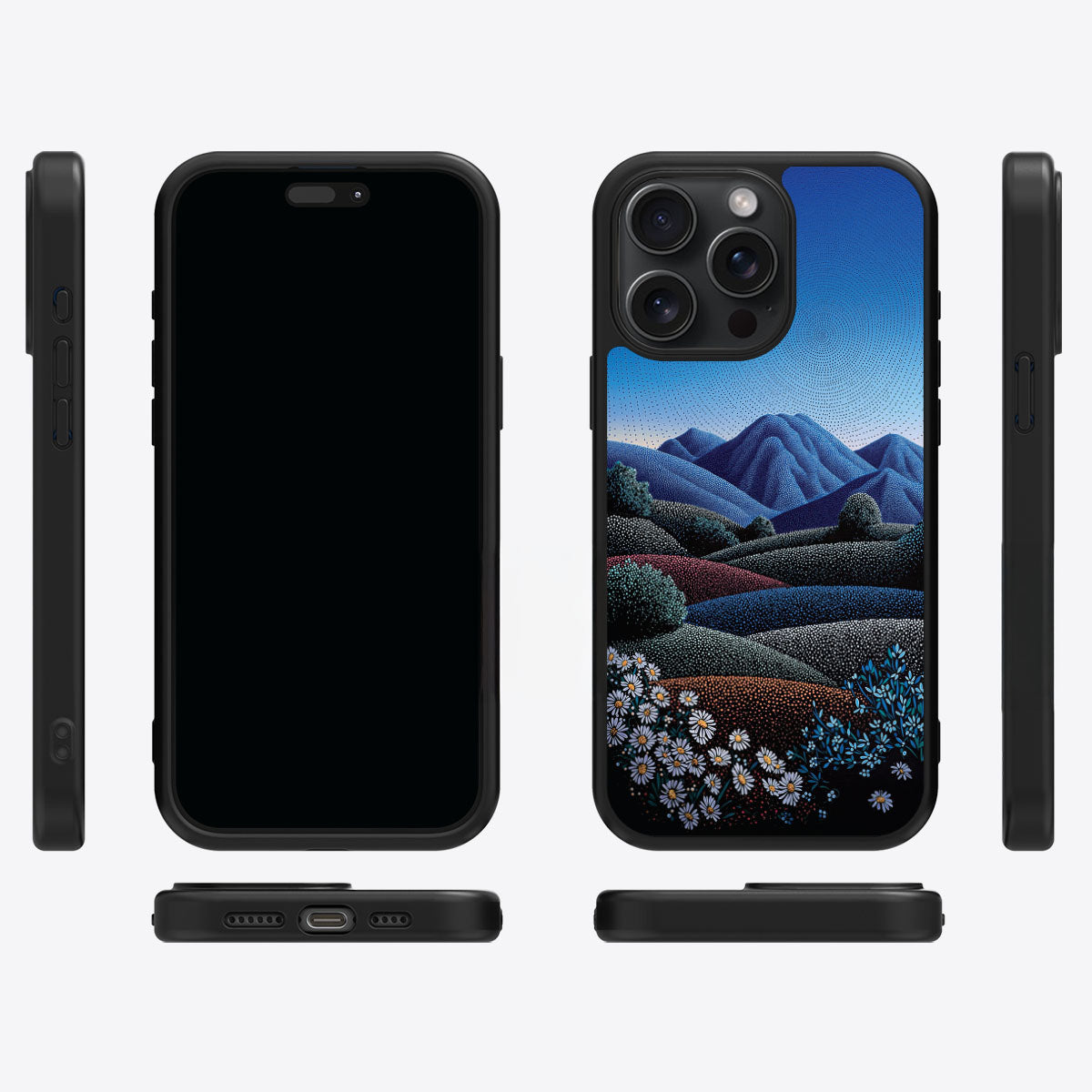 iPhone 15 Pro Case with MagSafe – Indigo Hills