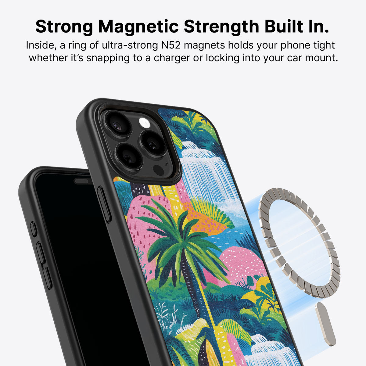 Lively Amazon - iPhone 15 Pro Case #case type_core (magsafe)