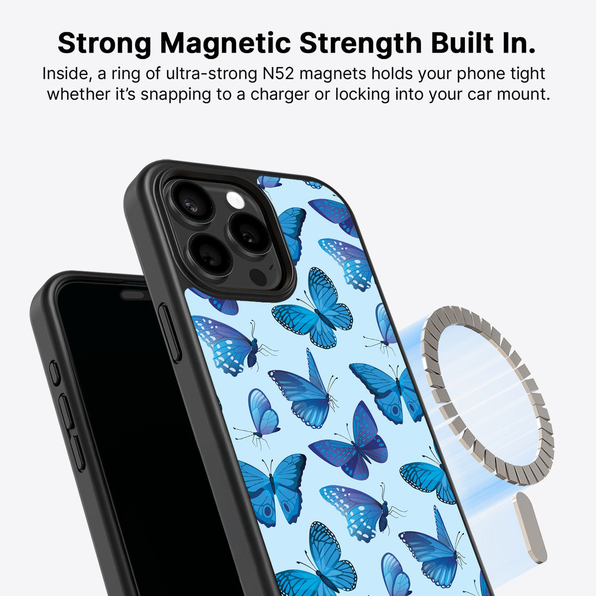 Magic Butterflies - iPhone 15 Pro Case