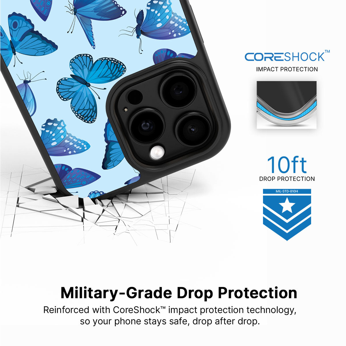 Magic Butterflies - iPhone 15 Pro Case