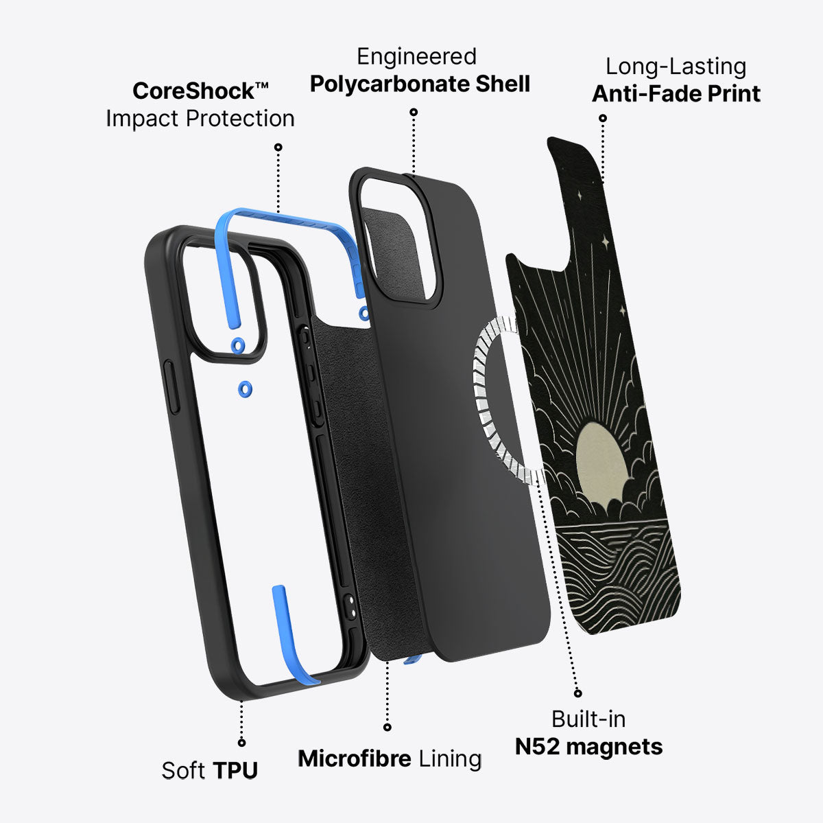 Moon Energy - iPhone 15 Pro Case #case type_core (magsafe)