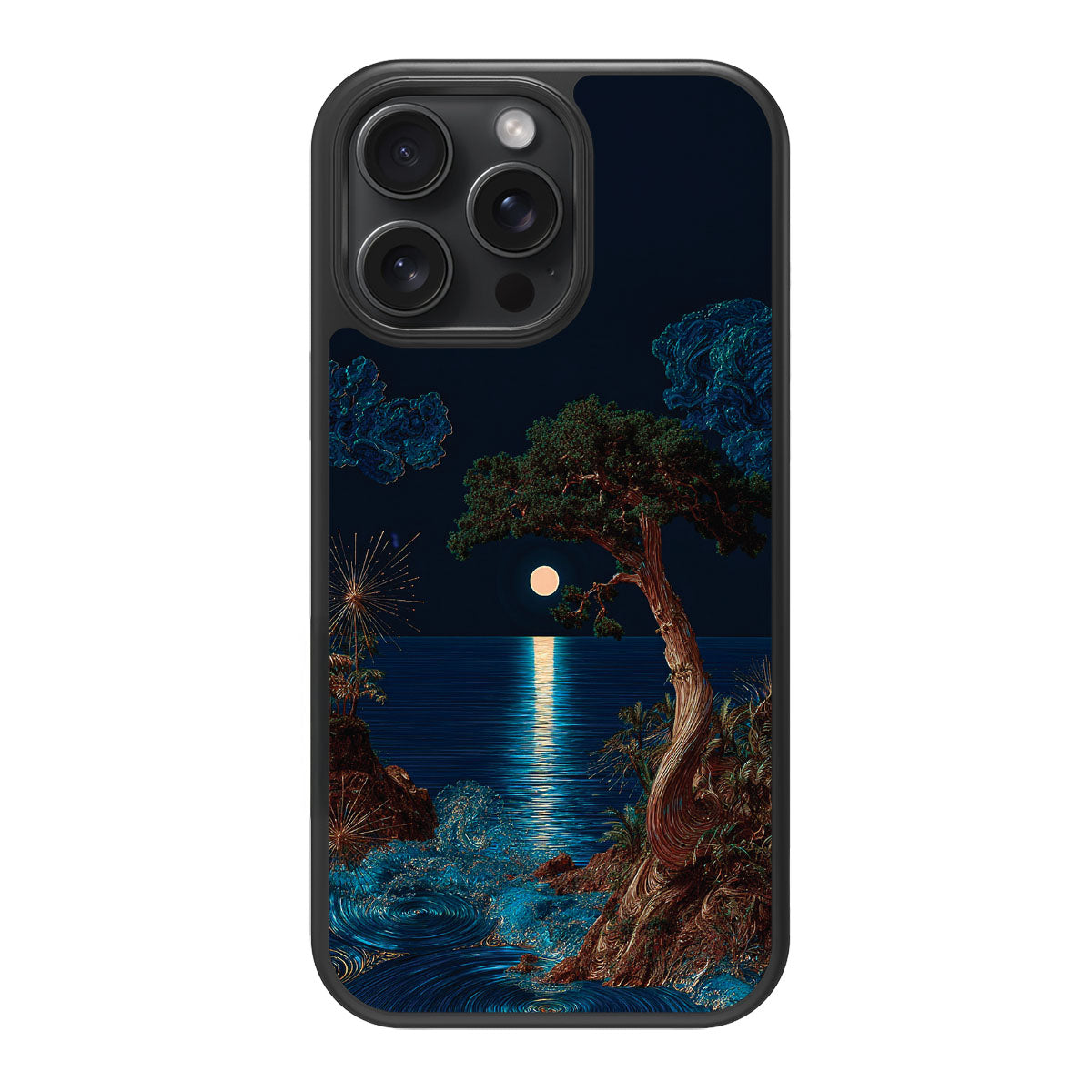 Quiet Moon - iPhone 15 Pro Case #case type_core (magsafe), #case type_core (non magsafe)