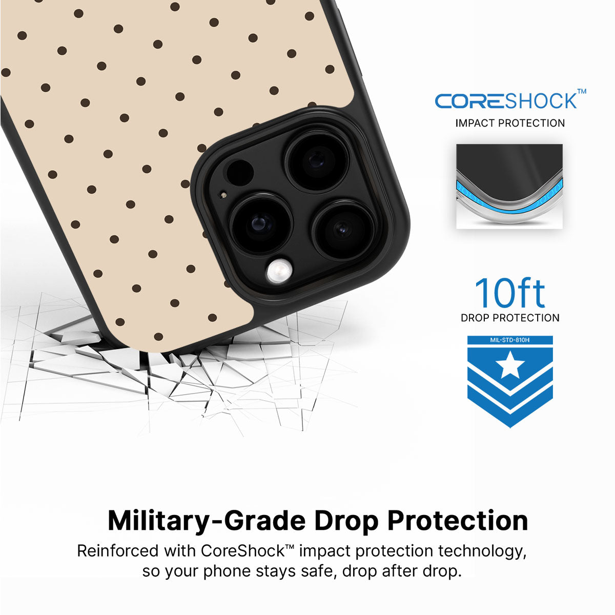 Sand Pearl - iPhone 15 Pro Case #case type_core (magsafe), #case type_core (non magsafe)