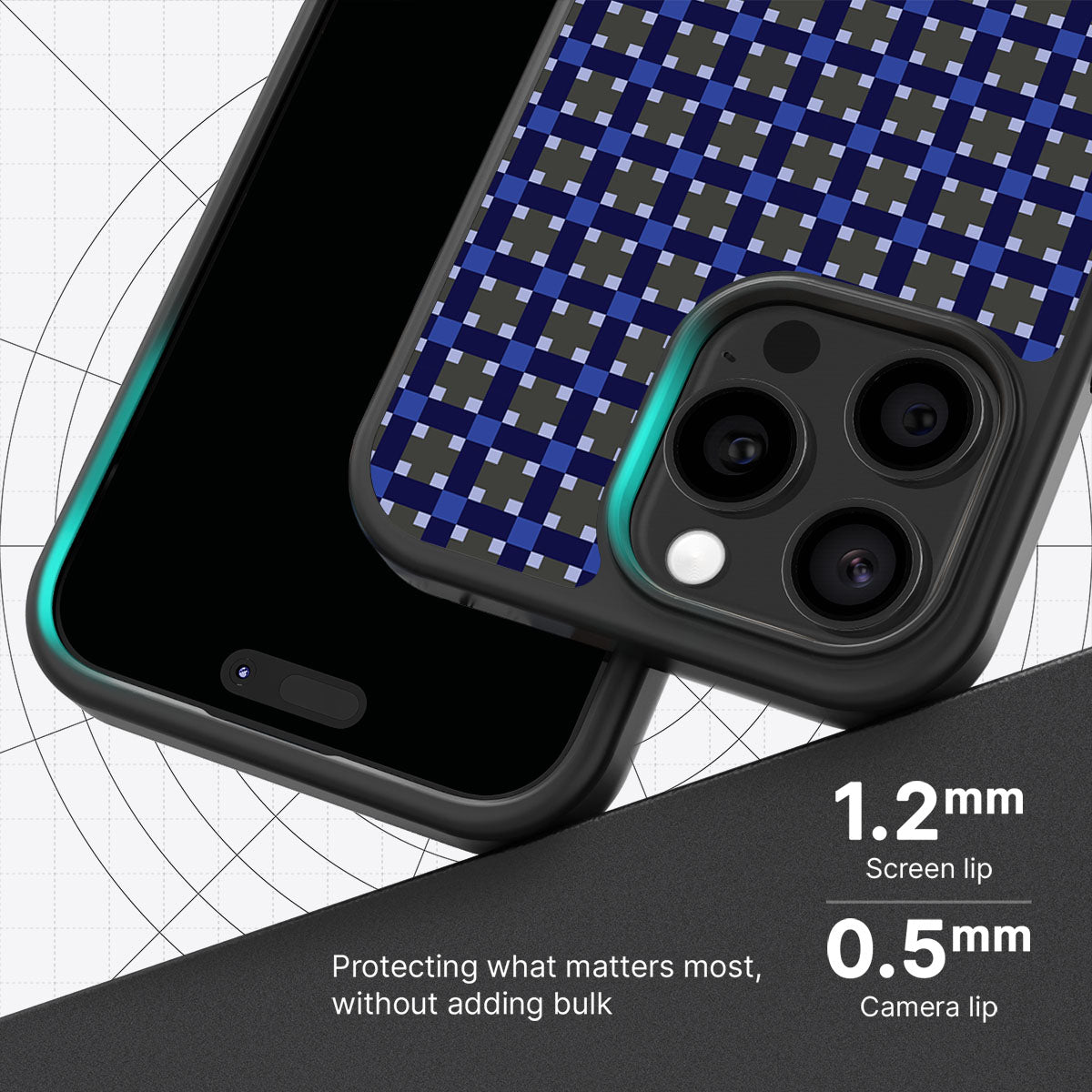 Sea of Sapphires - iPhone 15 Pro Case #case type_core (magsafe), #case type_core (non magsafe)