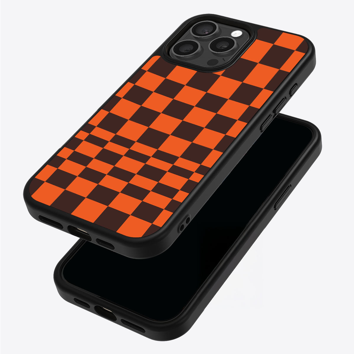 Amber Pop iPhone 15 Pro Max case – back and side view