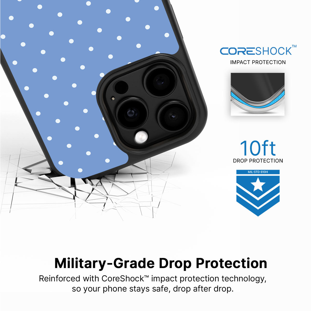 Azurelle - iPhone 15 Pro Max Case #case type_core (magsafe), #case type_core (non magsafe)