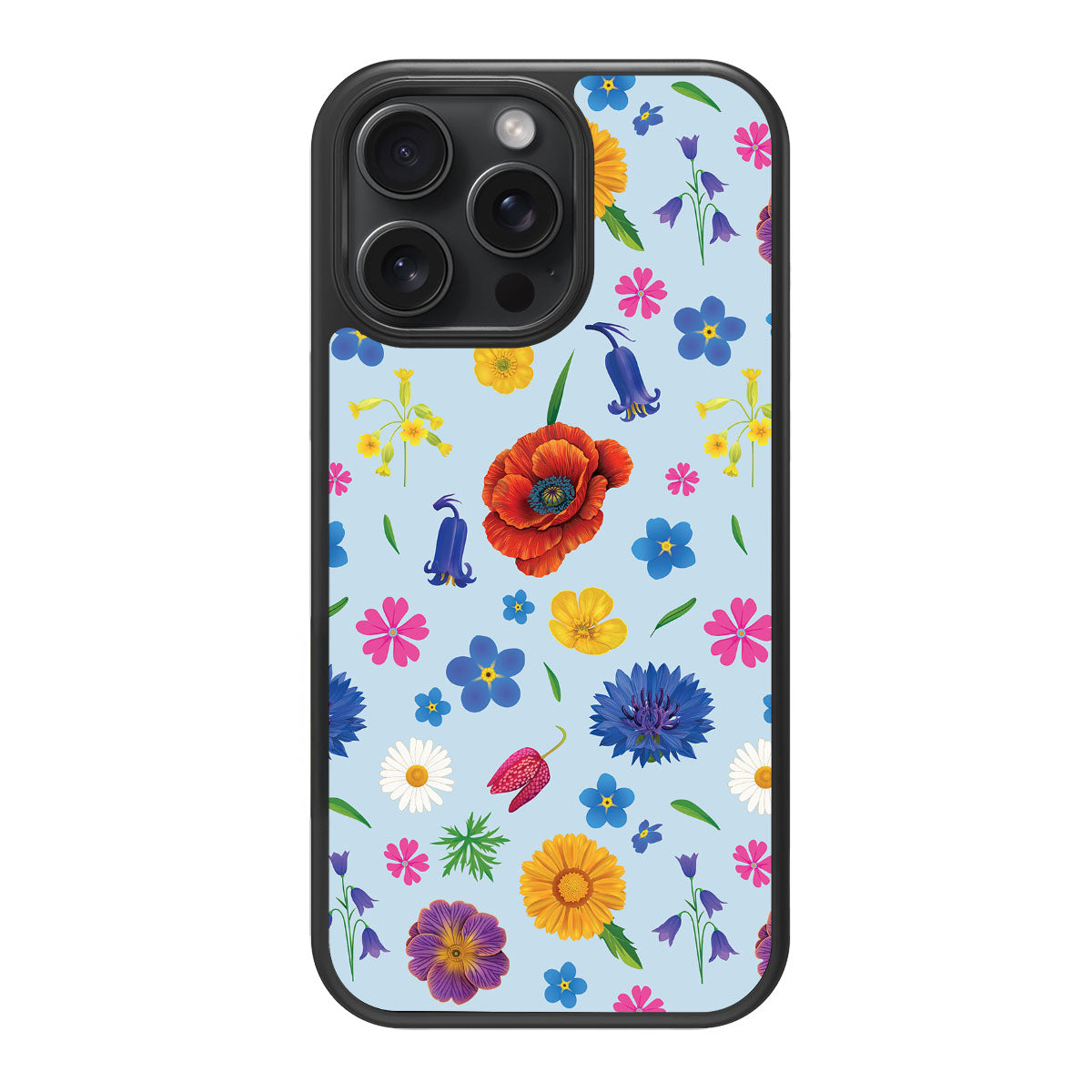 British Wildflowers - iPhone 15 Pro Max Case #case type_core (magsafe), #case type_core (non magsafe)