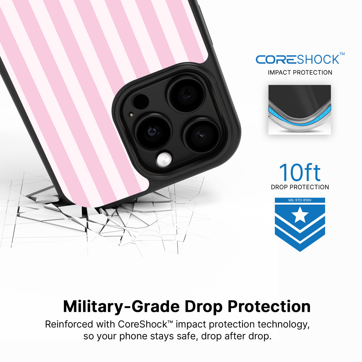 Cabana iPhone 15 Pro Max case with drop protection
