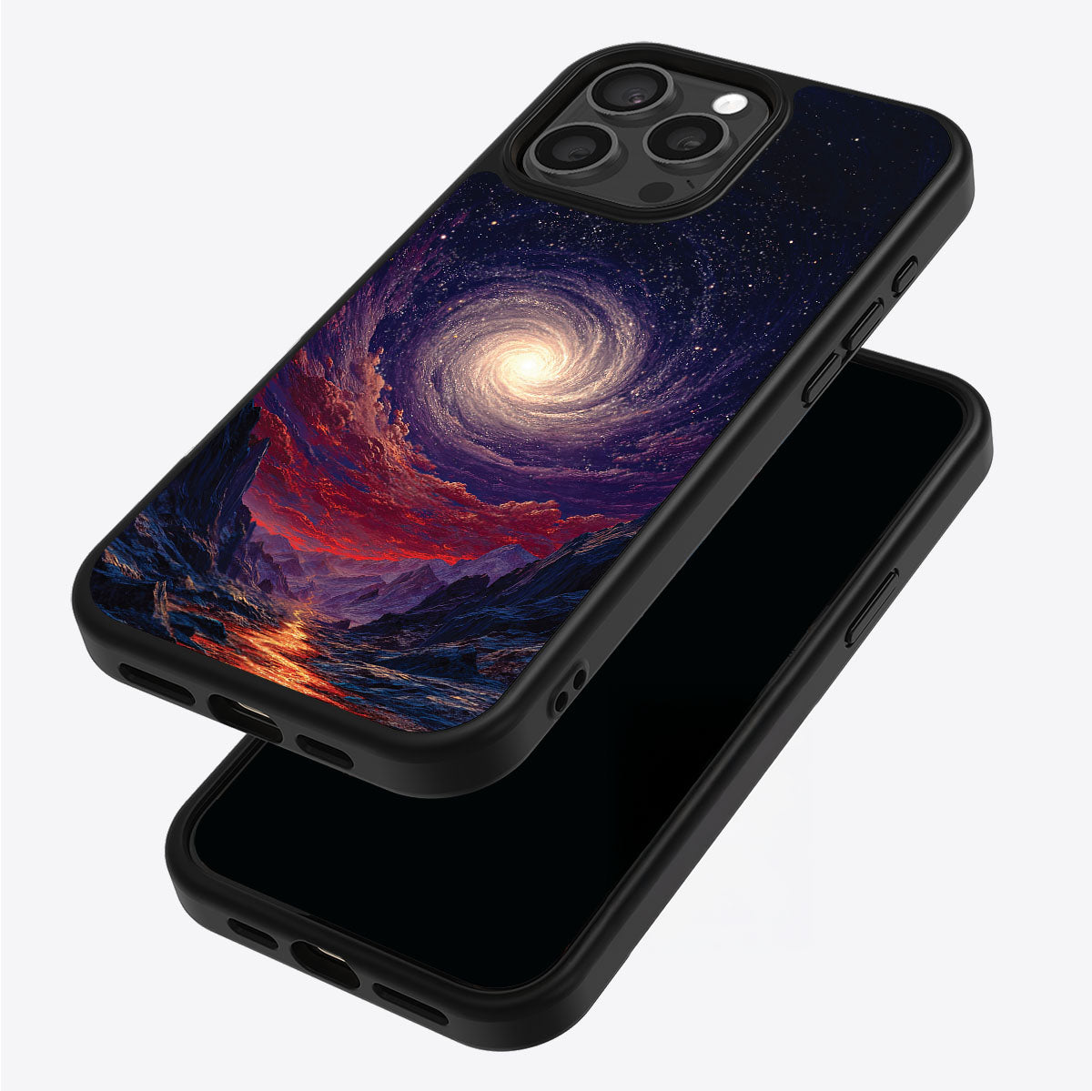 Cosmic Vortex - iPhone 15 Pro Max Case #case type_core (magsafe), #case type_core (non magsafe)