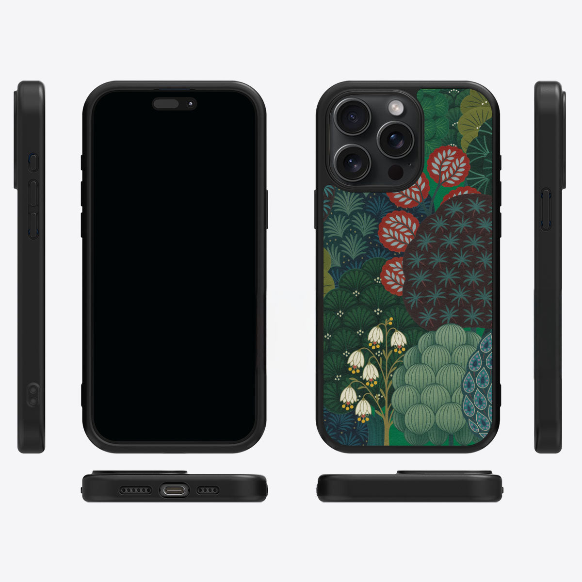 Flourishing Forests - iPhone 15 Pro Max Case #case type_core (magsafe), #case type_core (non magsafe)