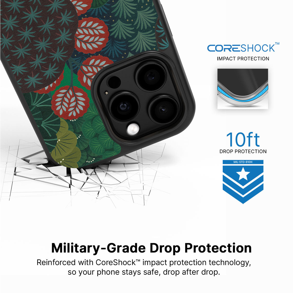 Flourishing Forests - iPhone 15 Pro Max Case #case type_core (magsafe), #case type_core (non magsafe)