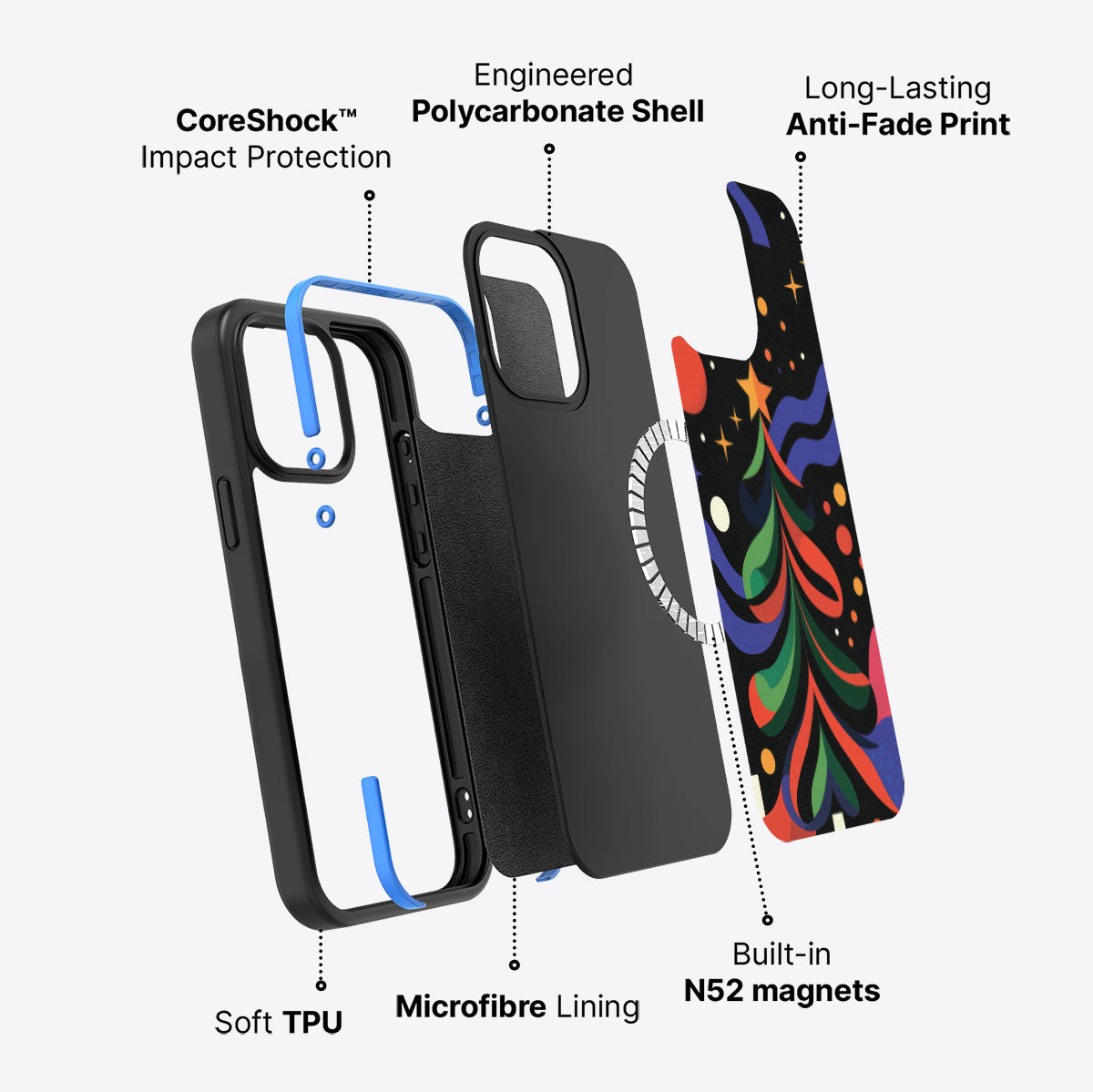 Jazz Jingles - iPhone 15 Pro Max Case #case type_core (magsafe)