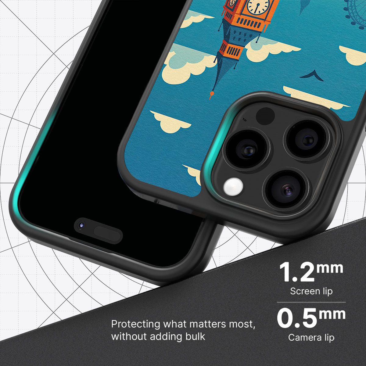 London - iPhone 15 Pro Max Case #case type_core (magsafe), #case type_core (non magsafe)