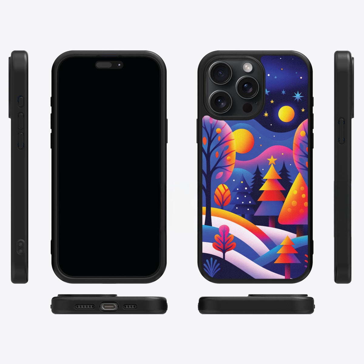 Luminous Joy - iPhone 15 Pro Max Case #case type_core (magsafe), #case type_core (non magsafe)